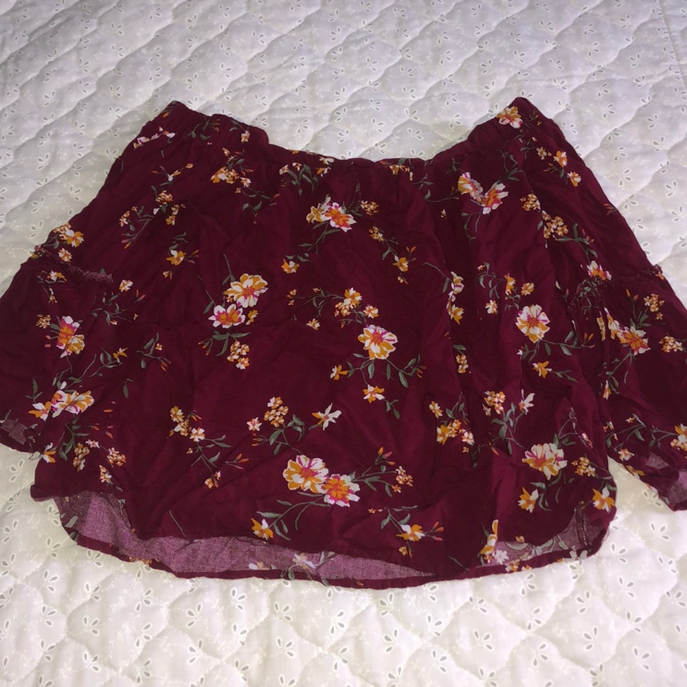 Ardene Floral Off The Shoulder Blouse